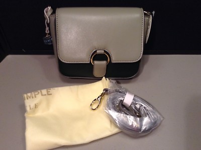 Real Simple Style NWT Dark Green Multi Mini Crossbody R1419