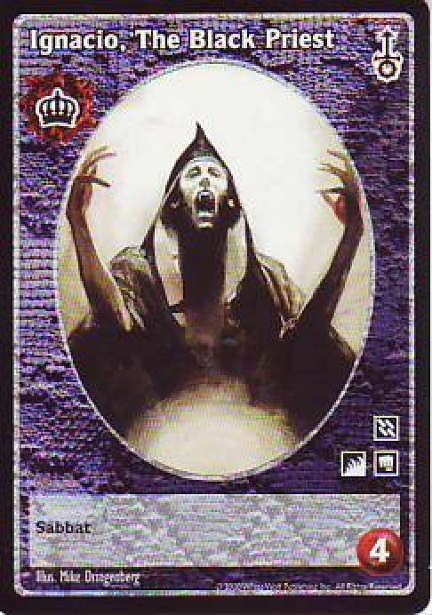 Ignacio, The Black Priest x5 VTES JYHAD SW Sabbat War | eBay Ignacio, The Black Priest x5 VTES JYHAD SW Sabbat War | eBay