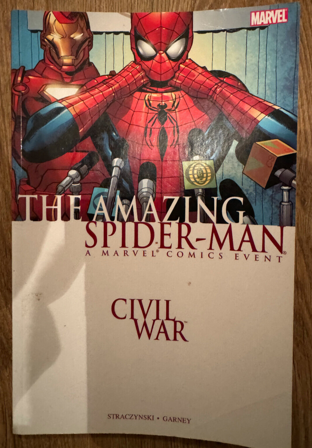 Amazing Spider-man Civil War Paperback TPB Graphic Novel Marvel Comics