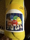 M&Ms World Fleece Throw Blanket Chocolate Candy 50” x 60” MMS Characters  New — photo 6
