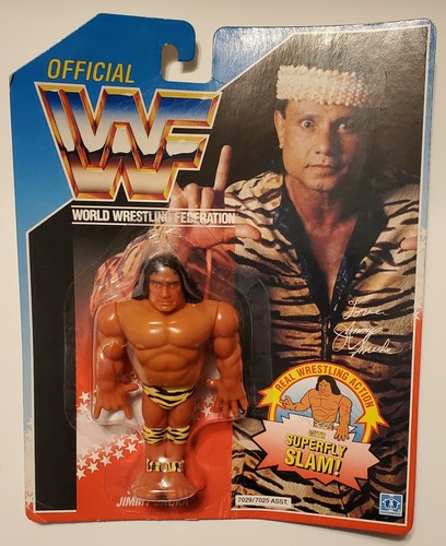 Wwf Hasbro US Card Superfly Jimmy Snuka New Sealed...