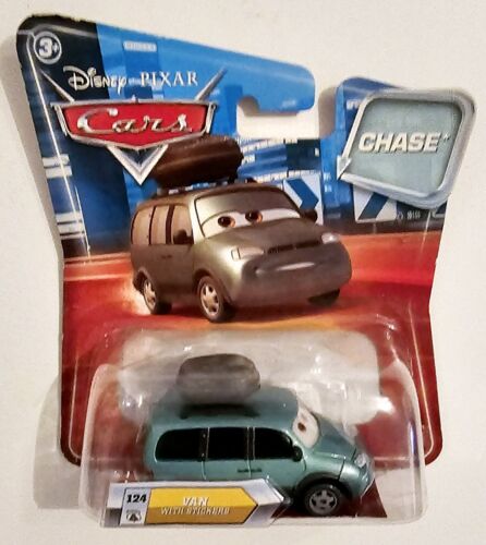 DISNEY PIXAR CARS #124 VAN with STICKERS CHASE (NO STICKERS) BRAND NEW   - 第 1/3 張圖片