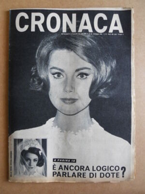 CRONACA n�22 1965 Sylva Koscina - Logico parlare di dote?  [D24]