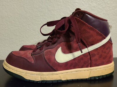 leopard paneled dunk hi cut sneakers Nike Dunk Low Olive Leopard