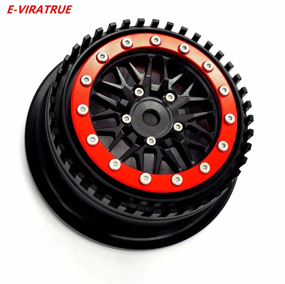 E-VIRATRUE 2.2/3.0''Alu Wheel For Losi RZR Rey/Baja Rey/Hammer Rey U4 1/10 1pcs - Image 2 of 4