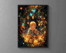 Zelda Tears of Kingdom Fan Art - Printable Wall Art