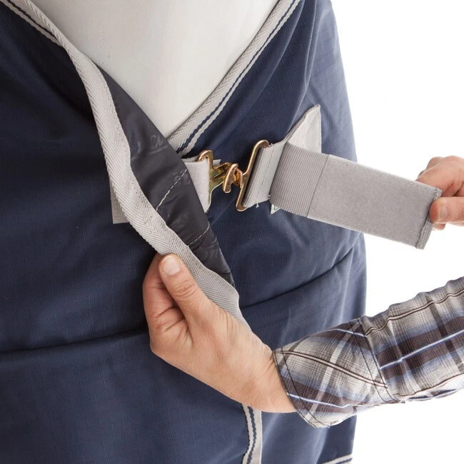 Bucas Freedom Turnout Pony 300g - Navy/Silver - Weidedecke - Bild 4 von 4