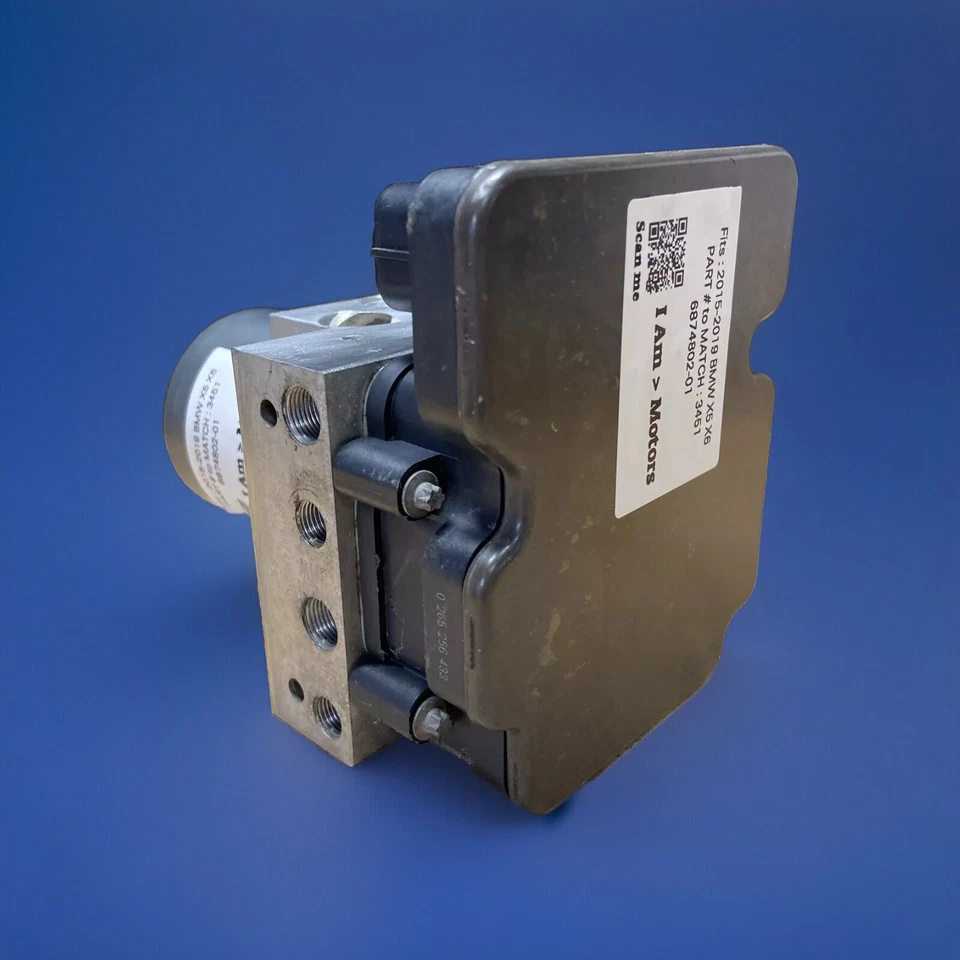 Bomba de freno ABS reacondicionada BMW X5 X6 2015-2019 | 3451 6874802-01 Foto 3 de 4