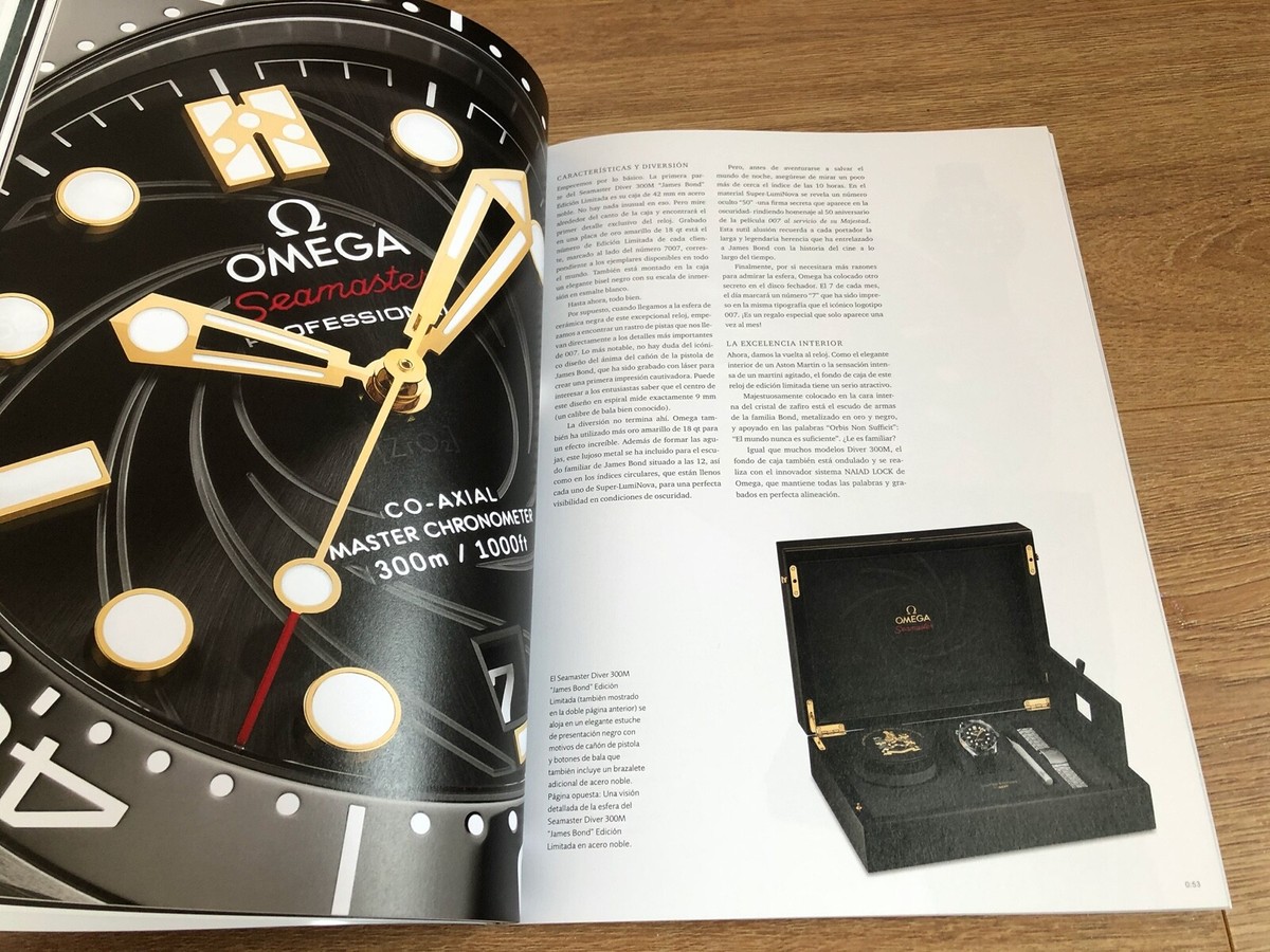 Bond 007 Magazine - OMEGA Lifetime No. 22 2020 - The No Time To