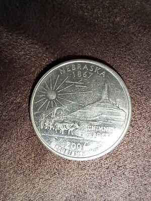 2006-D Nebraska 1867 State Quarter Dollar Denver Mint 25-Cent US