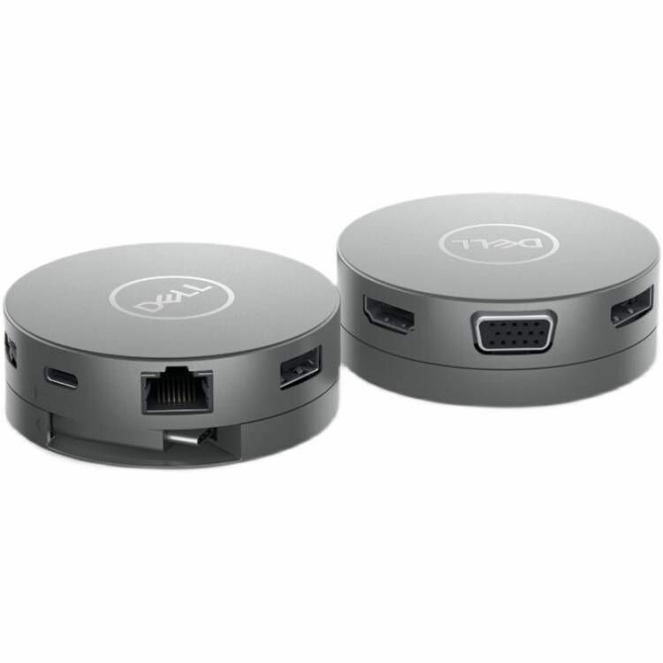 DELL DA310 7-IN-1 USB-C MOBILE ADAPTER WITH USB-C USB-A HDMI VGA