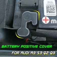 For AUDI A3 S3 8V Q2 Q3 F3 Battery Positive Negative Cable Terminal Cover Cap