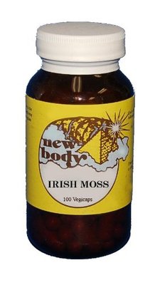 NEW BODY IRISH MOSS 100 CAPS, 100% VEGETARIAN, NO FILLERS, BINDERS OR ADDITIVES