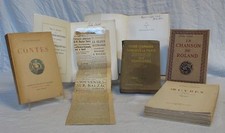 Julia Child / Collection of six books from Julia & Paul Child's Paris Signed