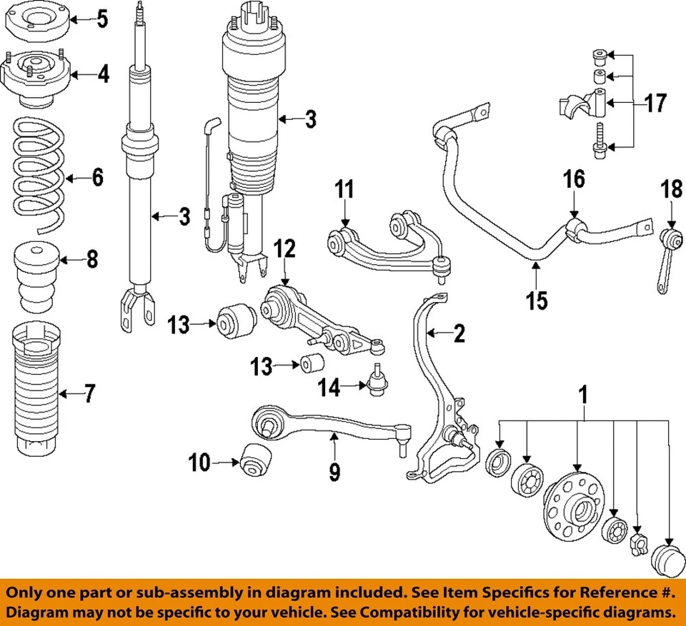 Used Front Suspension Stabilizer Bar fits: 2004 Mercedes-benz Mercedes e-class 2 - Изображение 3 из 4