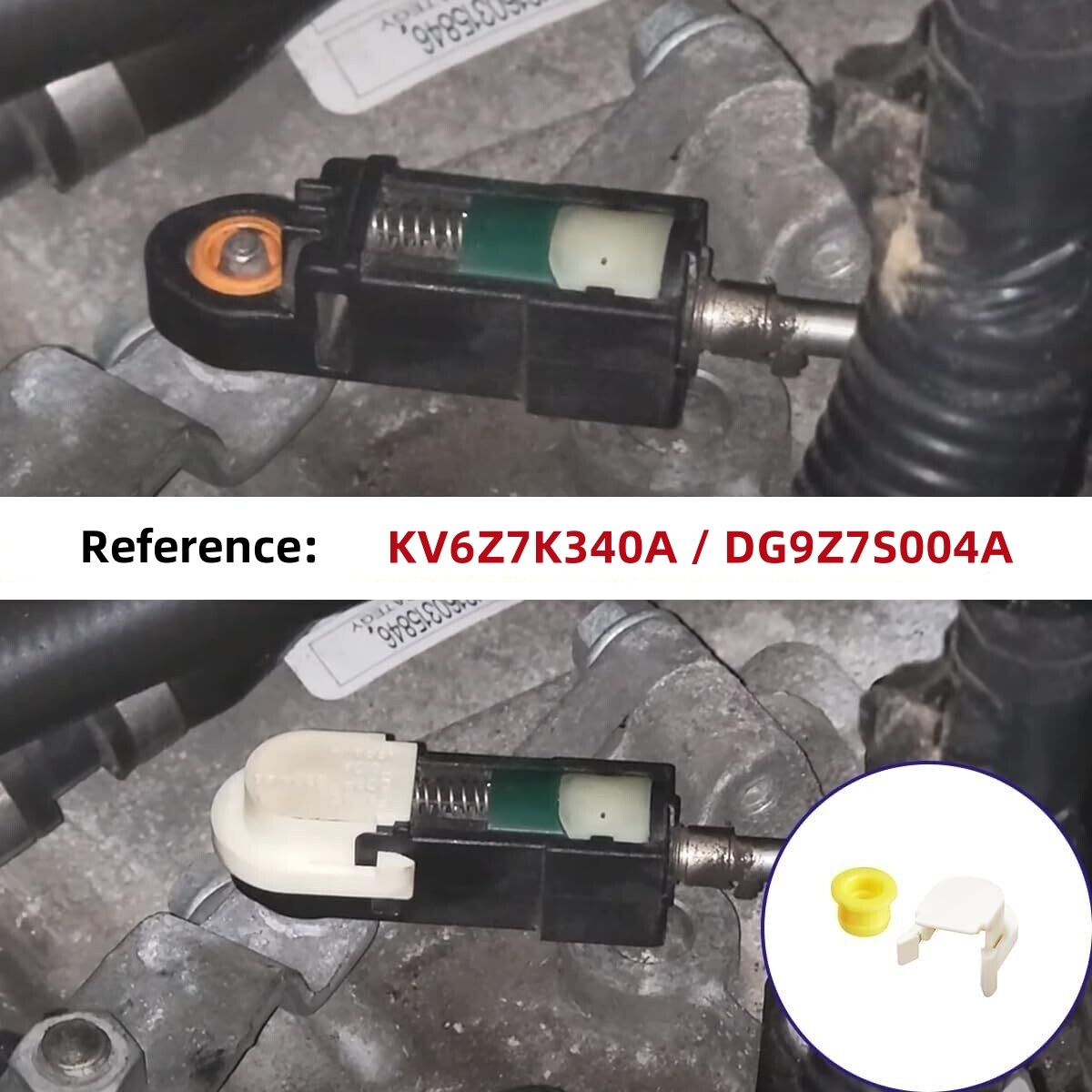 For Ford KV6Z7K340A DG9Z7S004A Transmission Shifter Bushing Set