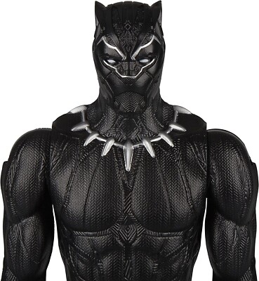 Hasbro Titan Hero Series MARVEL Studios 12 Inch Black Panther Figure MINT