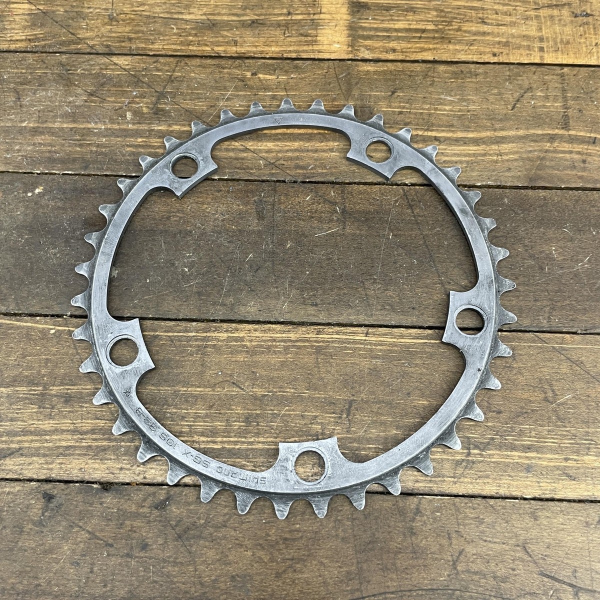 デユラエース7700系チェーンリング SG B-52 B-39 固定ネジ付き Vintage Shimano Dura-Ace FC-7700 Chainring 39T 130 BCD SG-X 10S