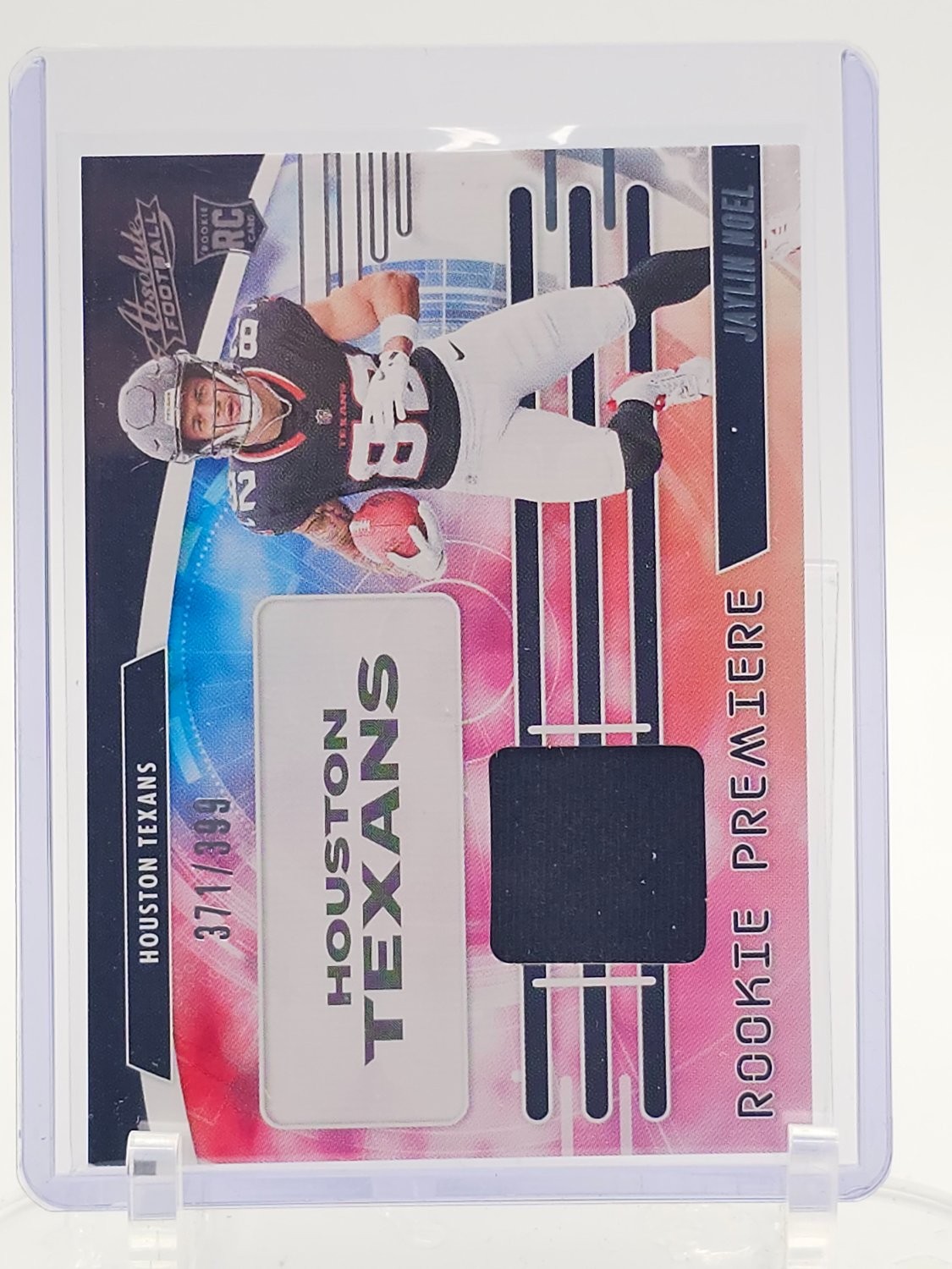 Jaylin Noel Panini Absolute Rookie Premiere Materials #RPMJNL Base