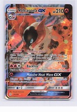 VOLCARONA GX 35/236 HOLO GX RARE COSMIC ECLIPSE POKEMON NM