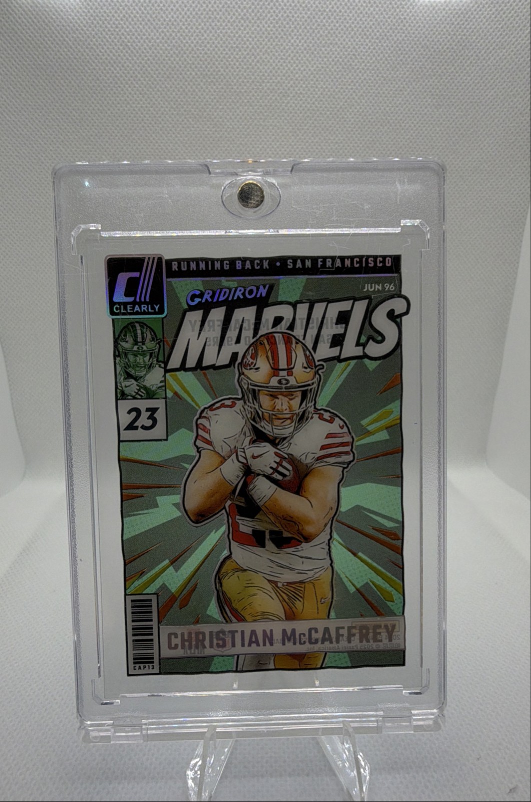 2024 Panini Clearly Donruss - Gridiron Marvels Christian McCaffrey #2