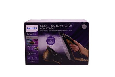 Philips GC9682/80 Perfect Care Elite Plus Dampfbügelstation, kupfer/schwarz