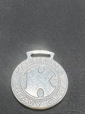 WF-137 vintage antique pocket watch fob KOEHRING HEAVY DUTY
