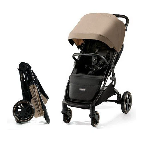 New Kinderkraft KSMITZ00BEG0000 MITZY Linen Beige 4 Wheel Stroller