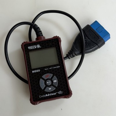 Matco Tools MD60 Code Advisor OBD2 Scanner Tested Works Auto Diagnostic Tool