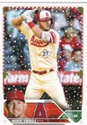 2023 TOPPS HOLIDAY BASEBALL LOT OF 2  MIKE TROUT LOS ANGELES ANGELS 2 CARDS
