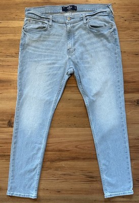 Hollister Jeans Men s SZ 34w 30L Epic Flex Stretch Light Wash 