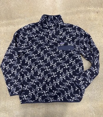 Patagonia Lightweight Synchilla Snap T Fleece Synched Flight New