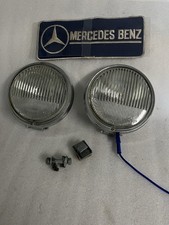 2 Hella 6 Inch Fog Lights 1967-76 Mercedes Porsche Vw Reconditioned Tested