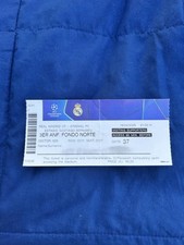 Real Madrid v Arsenal Ticket UEFA Champions League 16/4/2025 RARE ORIGINAL