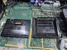 Atari 7800 EXACT BROKEN DAMAGED EMPTY SHELL-C...