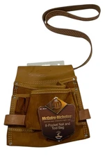 McGuire-Nicholas 8 Pocket Nail Tool Carpenter's Pouch Bag No 823