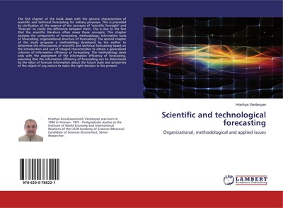 Scientific and technological forecasting | Hrachya Vardanyan | Taschenbuch