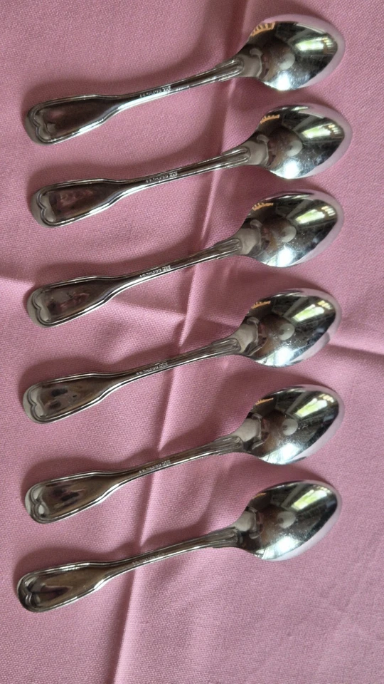 BSF Kaffeelöffel Augsburger Faden, Edelstahl 18/8, 6 Stück - Bild 2 von 4