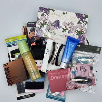 Wholesale Health & Beauty Lot - Makeup, Hair Accessories, Nail - 75 Pcs