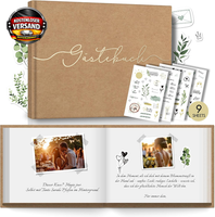 HochzeitsgäStebuch Mit Stickern 104 Seiten Hardcover FüR Hochzeit & Feierlichkei