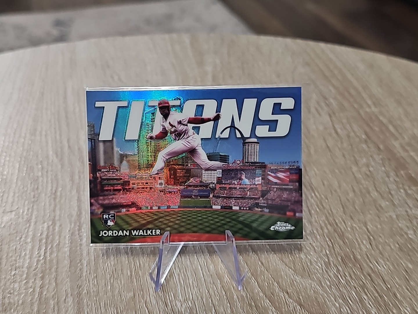 2023 Topps Chrome Update Jordan Walker Titans RC #CT-15 Cardinals