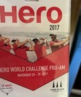 hero collectible rare 2017 tournament lanyard hard glass  albany — photo 1