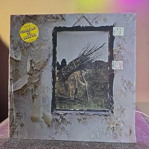 Led Zeppelin–IV–1971 Atlantic–SD 7208 Vinyl Record LP (Porky/Pecko Press)