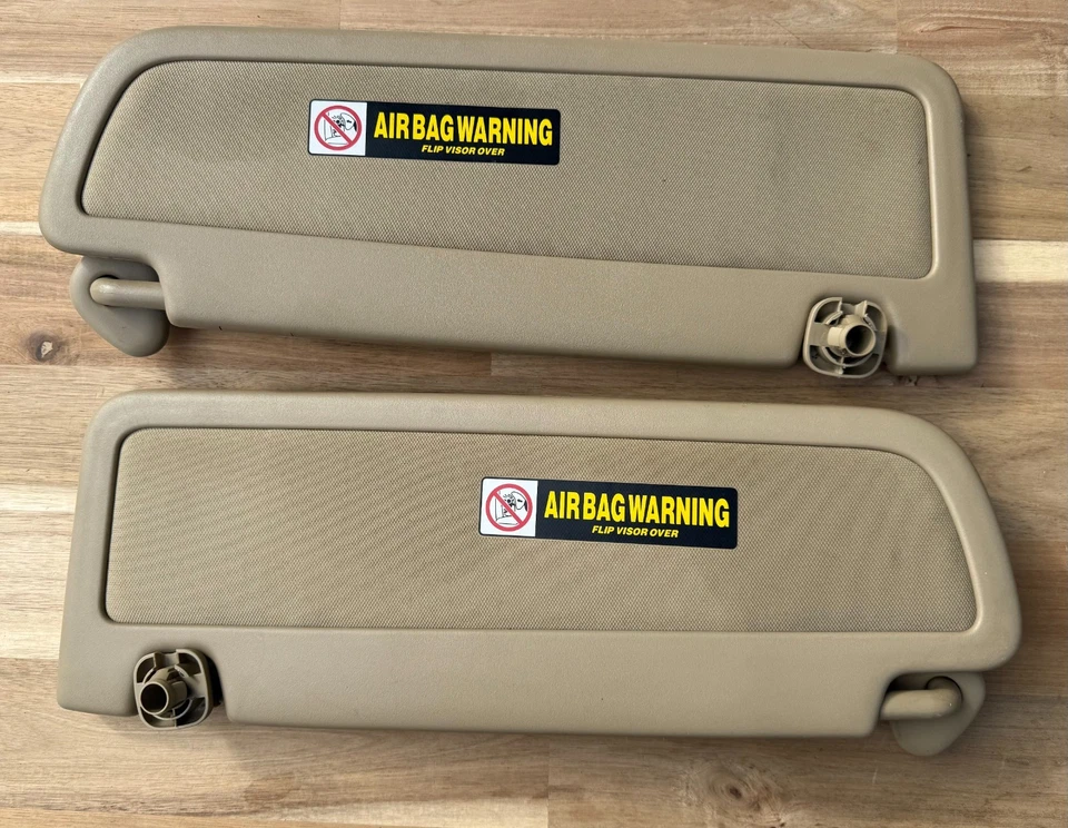 Parasoles laterales para conductor y pasajero Honda Civic 2006-2011 bronceados LH parasoles OEM Foto 3 de 3