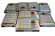 LOT OF 8 NCR 445-0745474 Keypad Module for ATM USED. (SEE PIC)