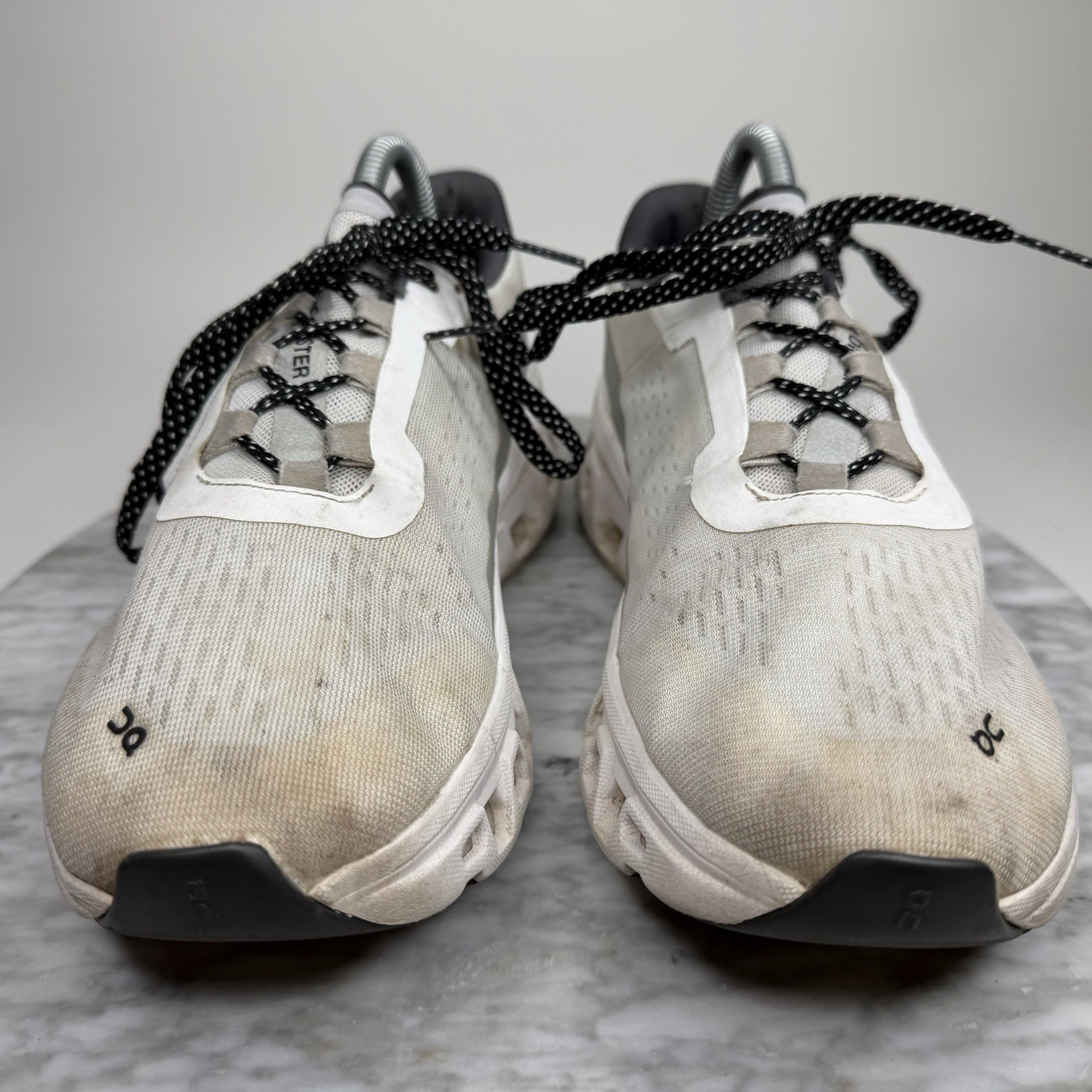 On Cloud Cloudmonster All White Running Comfort S… - image 4