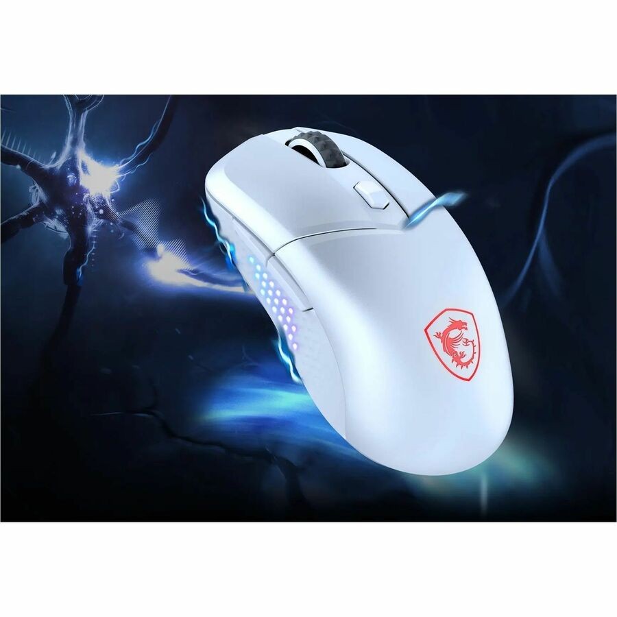 MSI VERSA300ELITEWWHITE Versa 300 Elite Wireless Gaming Mouse White