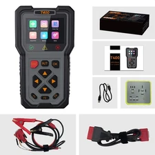 TopDiag T400 OBD2 Scanner:Battery,Relay&Fuel Injector Tester,Trucks/Motorcycles