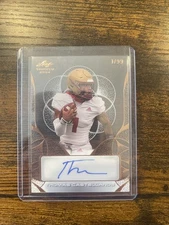 2024  Thomas Castellanos - Jersey # matches Serial#-Auto 1/99 (AU, RC)  FSU QB 