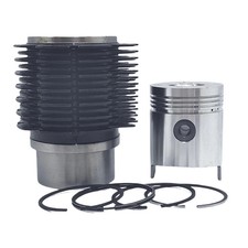 KIT (PISTONE+SET ANELLI+LINER): Compatibile con RUGGERINI/CRD 100/CRD 100-2/RP